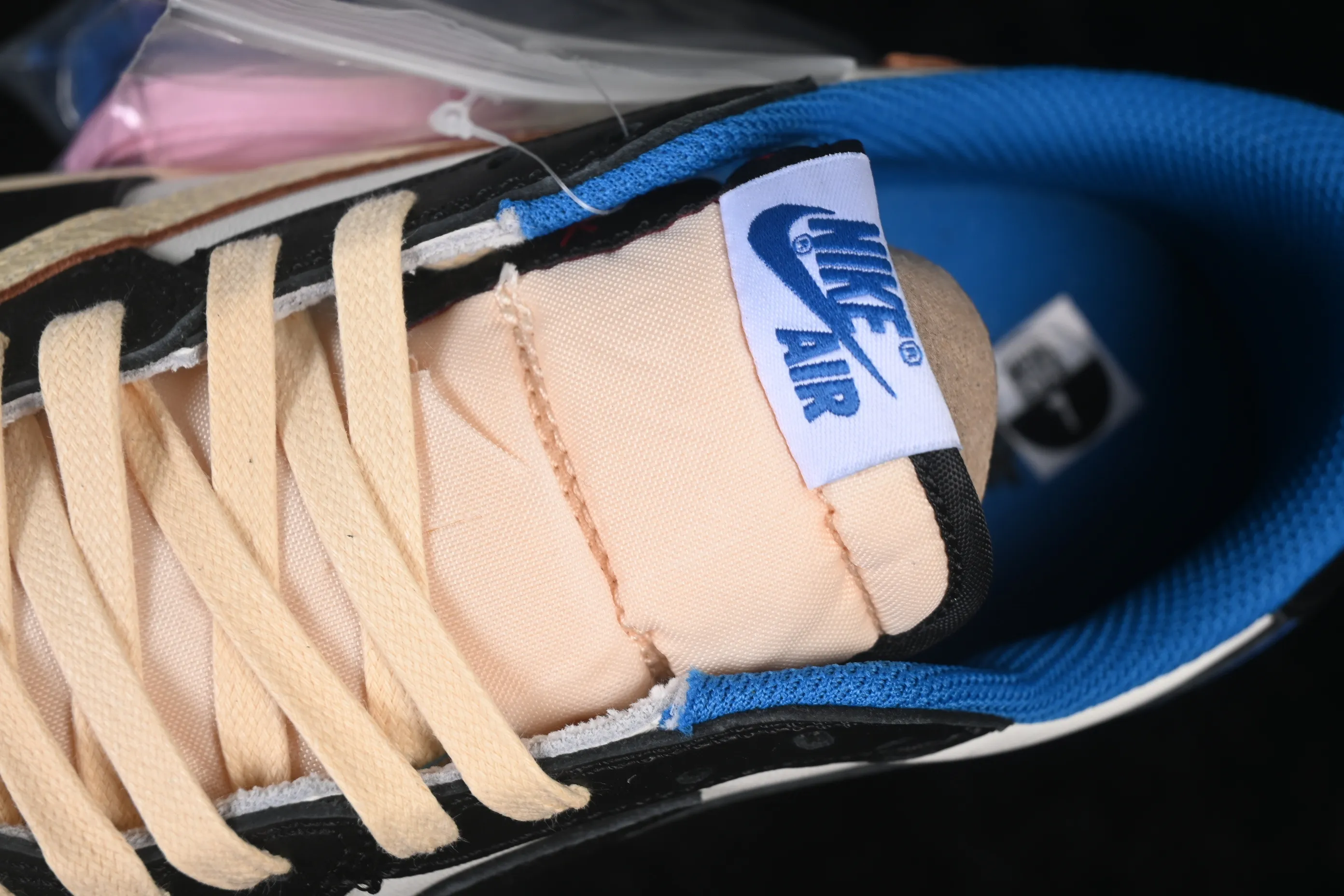 All categories Air Jordan Jordan series basketball shoes Air Jordan 1 Low ZG version Travis Scott x Air Jordan 1 Low OG AJ1 Joe 1 undercut low top full head layer DM7866-140